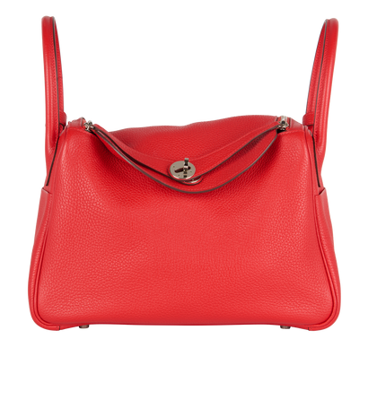 Lindy 30 In Togo Rouge De Coeur, front view